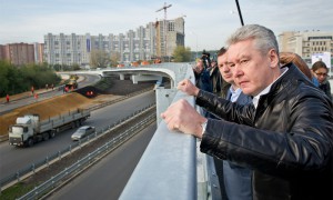 Мэр Москвы Сергей Собянин отметил значение нового Звенигородского путепровода для развития города