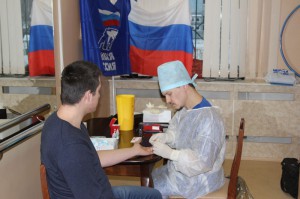 Жители района Чертаново Северное приняли участие в благотворительной акции "День Донора"