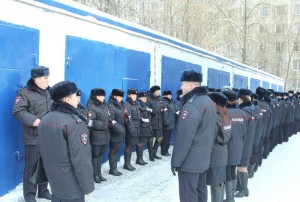 В районе Чертаново Северное прошел строевой смотр и награждение личного состава отдела полиции
