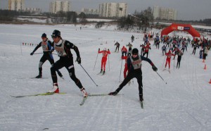 В пригороде Москвы открыли около 60 лыжных трасс