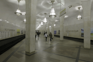 Один из эскалаторов станции метро «Чертановская» закрыли на ремонт