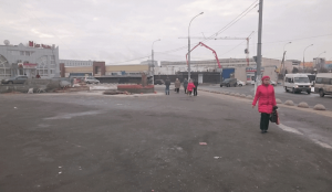 Место снесенного самостроя у метро «Южная» на улице Кировоградская 