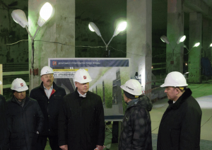 Мэр Москвы Сергей Собянин сообщил, что строительство станции "Раменки" будет завершено в 2016 году Мэр Москвы Сергей Собянин сообщил, что строительство станции "Раменки" будет завершено в 2016 году