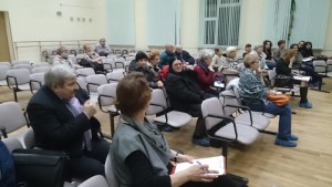 Жители района Чертаново Северное посетили встречу с главой управы Татьяной Илек 