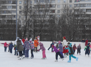 В районе Чертаново Северное пройдет спортивный праздник на льду «Карусель»