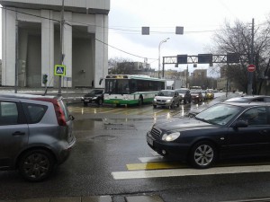 Почти на 30% увеличится скорость движения общественного транспорта на улице Подольских Курсантов с введением выделенки