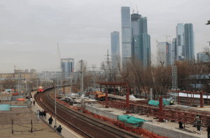 Реконструкция Московской кольцевой железной дороги (МКЖД) закончена более чем на 80%