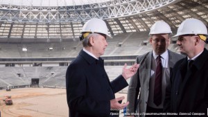 Мэр Москвы Сергей Собянин сообщил,что подготовка к проведению футбольного первенства планеты в столице идет с опережением графика