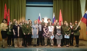 В технологическом колледже №34 прошел праздничный концерт, приуроченный предстоящей 71-й годовщине Победы в Великой Отечественной войне