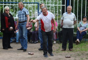 В районе Зябликово прошла окружная спартакиада по петанку среди людей с ограниченными возможностями