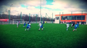 Занятия футбольной школы "Чертаново" на территории района Чертаново Северное 