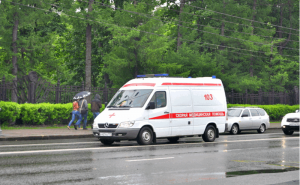 Машина скорой помощи в Москве