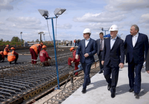 В Москве реализуется программа по строительству 12 путепроводов, рассказал мэр Москвы Сергей Собянин