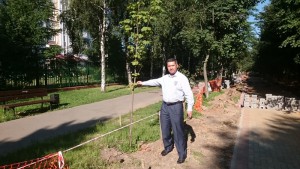 Строительную площадку осмотрел депутат Назиржон Абдуганиев 
