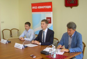 Дмитрий Николаевич  Тетушкин на пресс-конференции