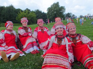 На юге Москвы прошел фестиваль славянского искусства «Русское поле»