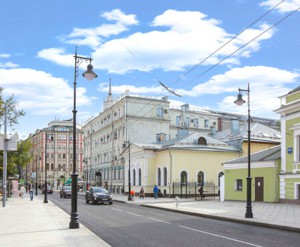 Благоустройство в центре Москвы по программе «Моя улица»