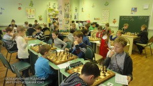Юные шахматисты в ЮАО
