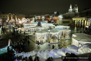 Площадка фестиваля "Путешествие в Рождество"