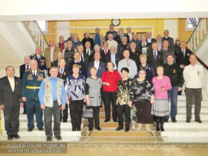 На торжественном награждении героев-чернобыльцев