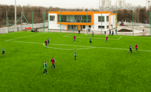Футбольное поле с подогревом в районе Чертаново Северное