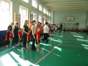 Участники межрайонных соревнований