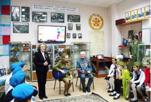Встреча Владимира Матвеева со школьниками