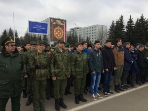 Ребята из школы №1179 посетили экскурсию по войсковой части