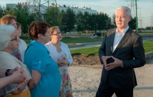 Мэр Москвы Сергей Собянин оценил работы в парке 850-летия Москвы