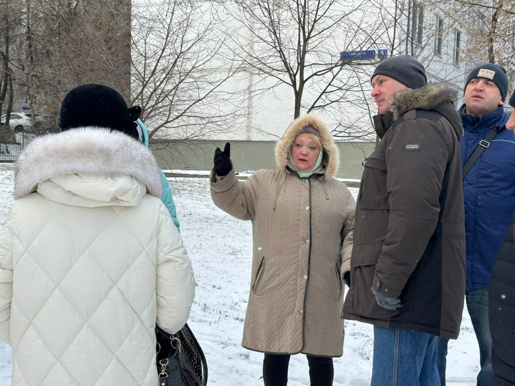 Территориальный обход провели в районе Чертаново Северное. Фото: официальная страница управы района Чертаново Северное в социальных сетях