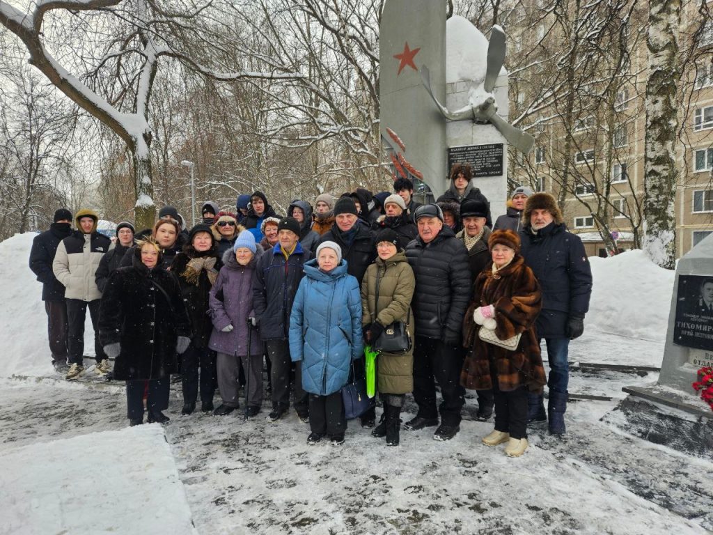 Мемориальную акцию провели студенты ТК №34. Фото: официальная страница Технологического колледжа №34 в социальных сетях
