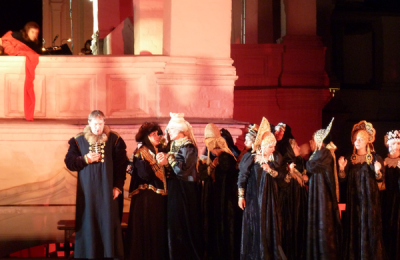 Артисты «Геликон-оперы» представили в Коломенском «Царскую невесту» Римского-Корсакова