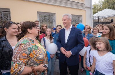 Сергей Собянин посетил обновленную улицу Большая Ордынка