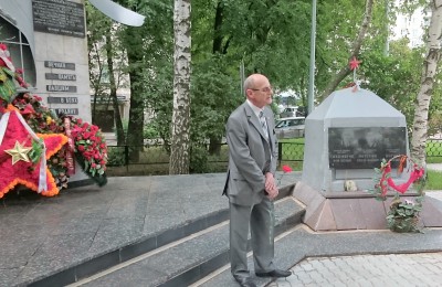 Депутат муниципального округа Чертаново Северное Владимир Лебедев принимал участие в митинге у памятника 22 июня