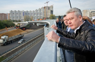 Мэр Москвы Сергей Собянин отметил значение нового Звенигородского путепровода для развития города