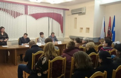 В районе Чертаново Северное прошла встреча главы управы Татьяны Илек с жителями