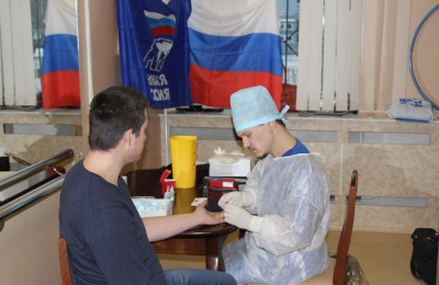 Жители района Чертаново Северное приняли участие в благотворительной акции "День Донора"