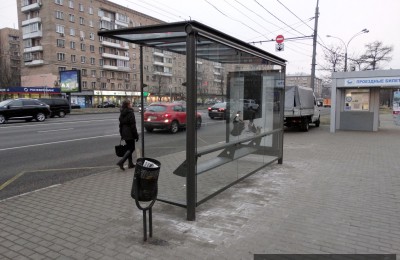 Новые остановочные павильоны будут устанавливать в Москве в 2016 году