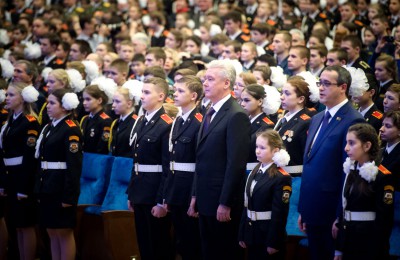 Мэр Москвы Сергей Собянин рассказал, что кадетское образование является одним из самых сложных и самых востребованных