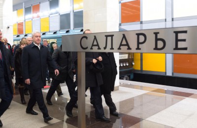 Мэр Москвы Сергей Собянин рассказал о том, что в ближайшее время на месте станции «Саларьево» будет построен одноименный транспортно-пересадочный узел