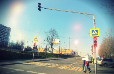 Два светофора в районе Чертаново Северное отремонтировали по обращениям жителей
