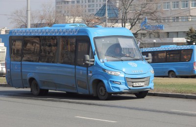 Новый коммерческий автобус в Москве