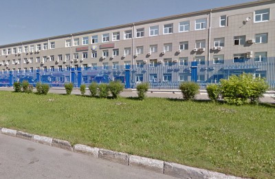 Территория завода на улице Котляковская в ЮАО Москвы