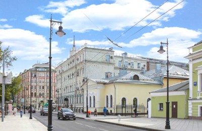 Благоустройство в центре Москвы по программе «Моя улица»