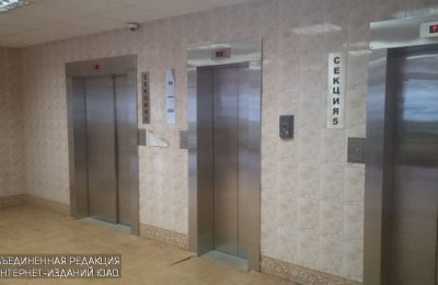 Лифты в одном из домов В ЮАО