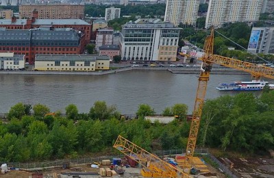 Плавучий бассейн на реке может появиться на юге Москвы