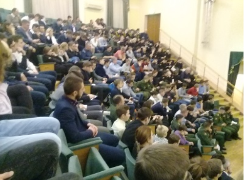 Ученики школы №1623 приняли участие во Всероссийской акции