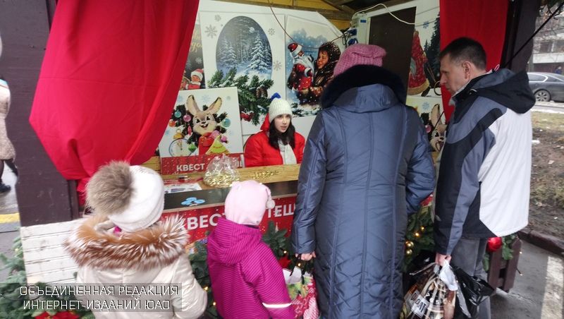 Рождественский квест прошел на районной площадке фестиваля «Путешествие в Рождество»
