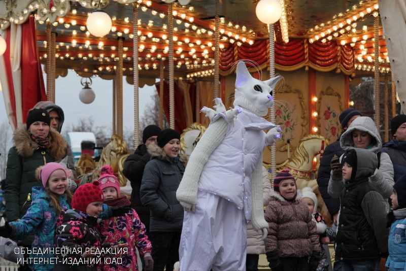 «Кошачий концерт» прошел на районной площадке фестиваля «Путешествие в Рождество»