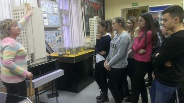 Учащиеся школы №1623 посетили музей, посвященный пожарной безопасности